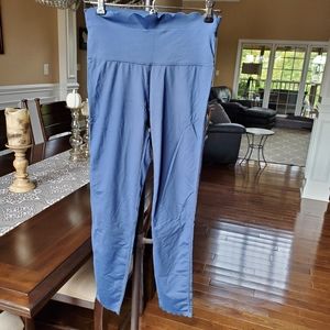 Navy Blue Joy Lab Scalloped Leggings Small